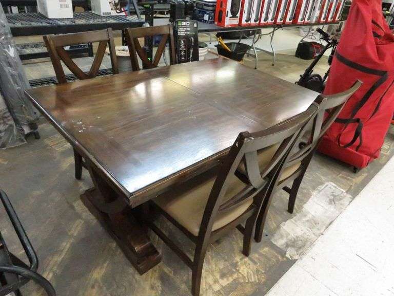 * Dining Table with Four Chairs