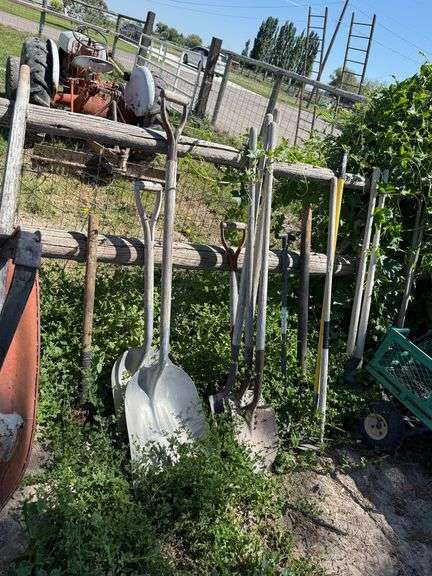 Yard Tools: Shovels, Rakes