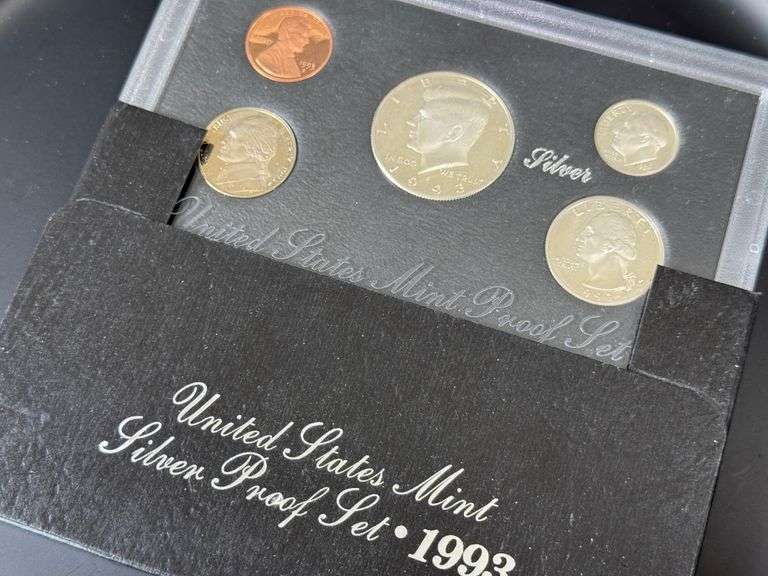 United States Mint Silver Proof Set 1993