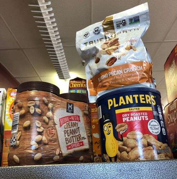 True North Almond Pecan Crunch, Planters Dry Roasted Peanuts, Creamy Peanut Butter 2pk