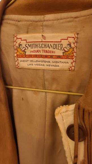 Smith and Chandler Indian Trader Suede Fringed Jacket, Connie Fringed Button Up Shirt, Suede Fringed