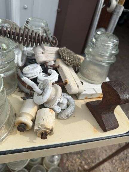 Collection of Glass Insulators