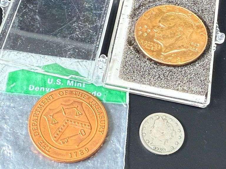U S Mint, Eisenhauer, Victory Coins