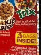 2) General Mills Cereal Variety Pack, Kellogg's Frosted Mini Wheats 2pk