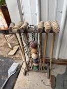 Vintage Croquet Set