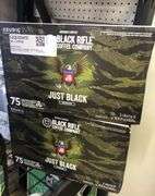 2) Black Rifle Just Black Medium Roast K-Cup Coffee Pods