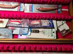 Assorted Fishing Lures and Accessories