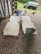 2) Canvas Cots