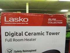 2) Lasko Digital Ceramic Tower Heater