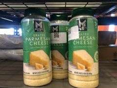 3) Grated Parmesan Cheese