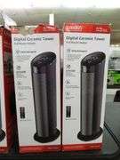2) Lasko Digital Ceramic Tower Heater
