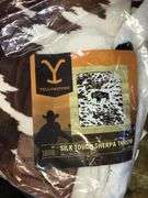 Yellowstone Silk Touch Sherpa Throw