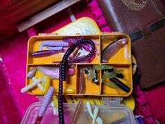 Assorted Fishing Lures and Accessories