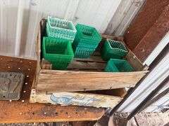 Wooden Ironing Board, Minnesota License Plate, Fruit Crates