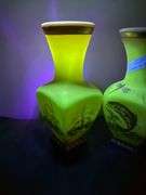 2) Fenton Leaping Trout Vases