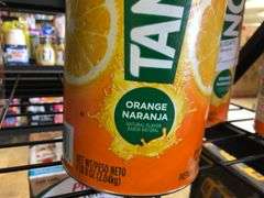 3) Tang Drink Mix