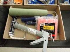 Calking Guns, Paint Rollers