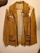 Smith and Chandler Indian Trader Suede Fringed Jacket, Connie Fringed Button Up Shirt, Suede Fringed