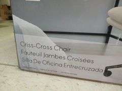 Elle Decor Criss-Cross Chair
