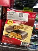 2) Kind Chewy Bars, Atkins Chocolate Peanut Butter Bars