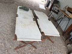 2) Canvas Cots