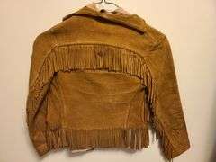 Smith and Chandler Indian Trader Suede Fringed Jacket, Connie Fringed Button Up Shirt, Suede Fringed