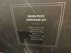 * Hexclad Seven Piece Cookware Set