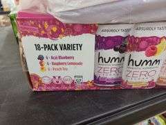 Sparkling Water, Humm Probiotic Kombucha