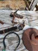 Rustic Cast Iron and Metal Collectibles