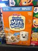 2) General Mills Cereal Variety Pack, Kellogg's Frosted Mini Wheats 2pk