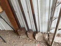 3) Extra Long Handled Shovels