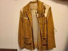 Smith and Chandler Indian Trader Suede Fringed Jacket, Connie Fringed Button Up Shirt, Suede Fringed