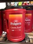 4) Folgers Classic Roast Ground Coffee