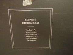 Hexclad Six Piece Cookware Set