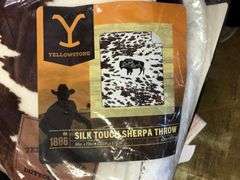 Yellowstone Silk Touch Sherpa Throw