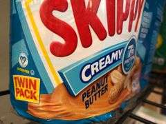 2) Skippy Creamy Peanut Butter 2pk