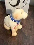 Fenton, Hen on Nest Cobalt Folk Art Collection, Fenton Hand Painted Labrador Dog, Fenton Art Glass H