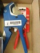 Two Way Water Shut Off Kit, Pipe Cutters, LVP Knife, Mallet