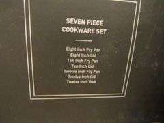 Hexclad Seven Piece Cookware Set