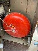 8" Alarm Bell in Box, Cast Iron Wine Cork Press Crimp