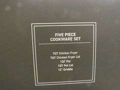 Hexclad Five Piece Cookware Set
