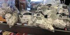 5) N'Joy Pepper Packets, N'Joy Iodized Salt Packets