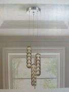 2) Allen + Roth Aurelis Three Light Pendant