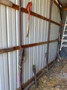 2) Ladders, Shovel