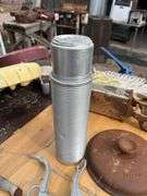 E-Z-Shine, Cast Iron Lid, Thermos Bottle