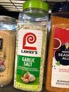 Morton Season All, Lawry's Garlic Salt, 2) Organic Granulated Garlic, Six Pepper Seasoning