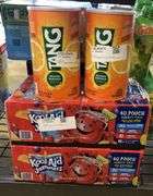 2) Tang Drink Mix, 2) Kool-Aid Jammers Variety Pack