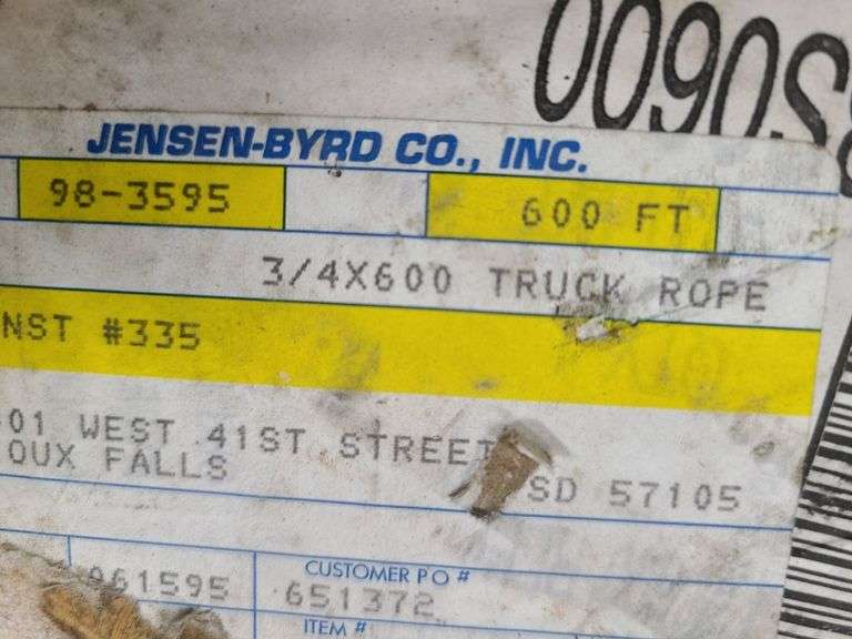 Spool of Truck Rope
