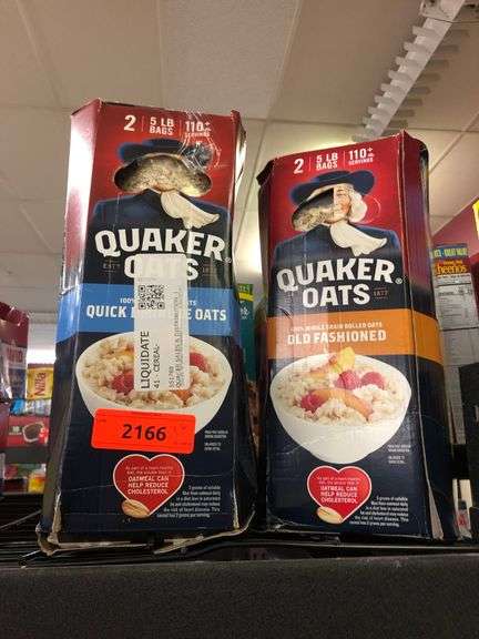 Quaker Old Fashioned Oats, Quaker Quick One-Minute Oats