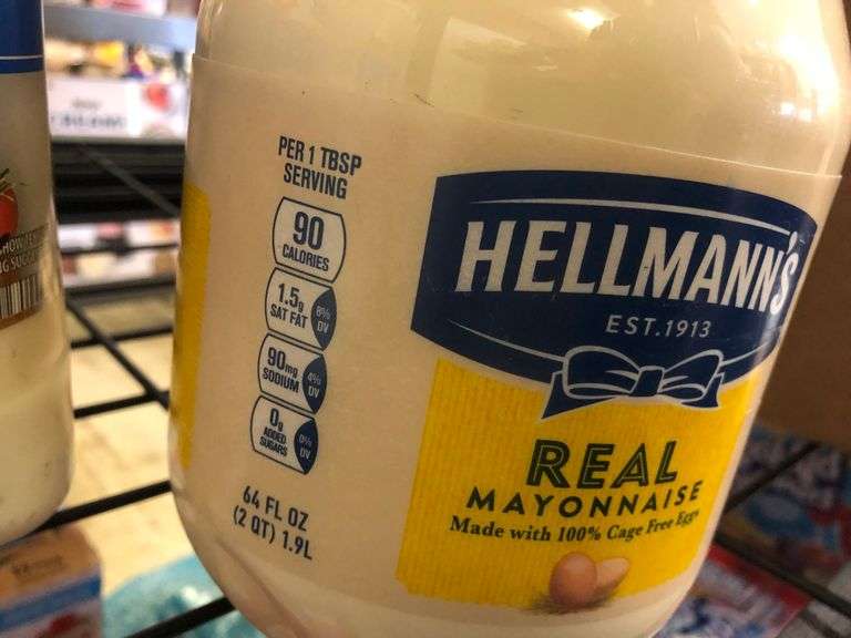 2) Ranch Dressing And Dip, Hellman's Real Mayonnaise